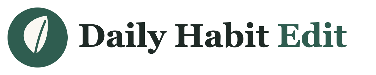 Daily Habit Edit